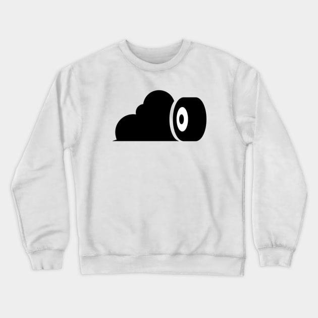 Tire Burnout Crewneck Sweatshirt by AustralianMate